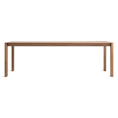 Blu Dot Second Best Wood Dining Table - 76"-95" Extension Length / Walnut In Brown