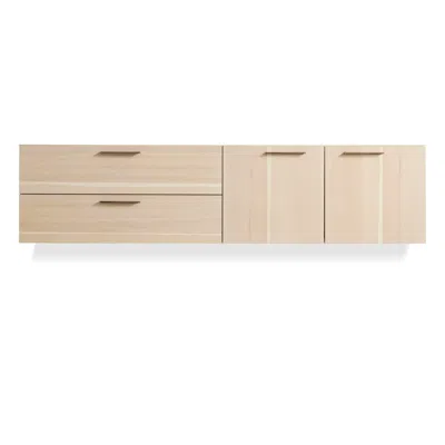 Blu Dot Shale 2 Door / 2 Drawer Wall-mounted Cabinet