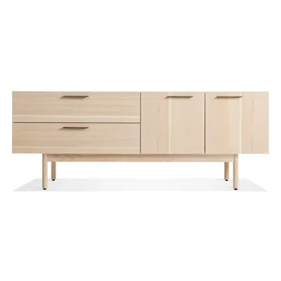 Blu Dot Shale 2 Drawer / 2 Door Console - Hickory In Brown