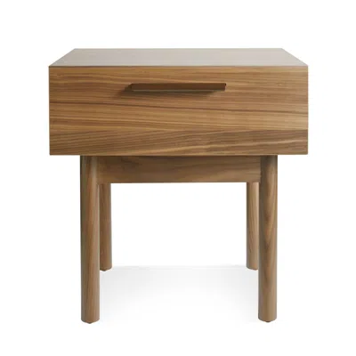 Blu Dot Shale Nightstand - Walnut In Brown