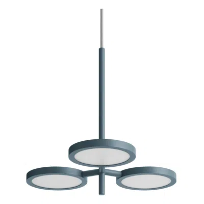 Blu Dot Shine On Small Pendant Light - Marine Blue