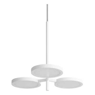 Blu Dot Shine On Small Pendant Light In White