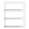Blu Dot Shwall Shelf - White In White