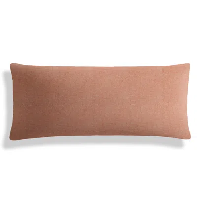 Blu Dot Signal 13" X 30" Pillow In Edwards Tomato