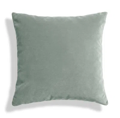 Blu Dot Signal 20" Square Pillow - Breezy Blue Velvet