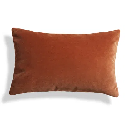 Blu Dot Signal 20" X 13" Lumbar Pillow - Copper Velvet