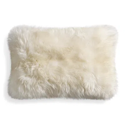 Blu Dot Signal 20" X 13" Lumbar Pillow - Sheepskin