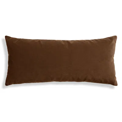 Blu Dot Signal 30" X 13" Lumbar Pillow - Coffee Velvet