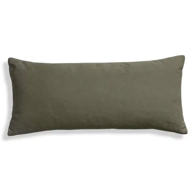 Blu Dot Signal 30" X 13" Pillow In Barto Olive