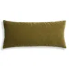 Blu Dot Signal 30" X 13" Pillow In Loden Velvet