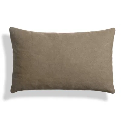 Blu Dot Signal Canvas 20" X 13" Lumbar Pillow In Barto Otter
