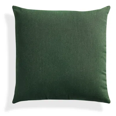 Blu Dot Signal Outdoor 20" Square Pillow - Sunbrella Ivy In Green