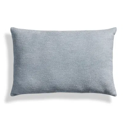 Blu Dot Signal Outdoor 20" X 13" Lumbar Pillow In Sunbrella Haze