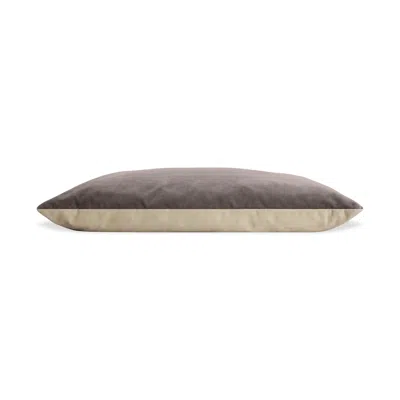 Blu Dot Signal Small Dog Bed - Storm Velvet In Gray