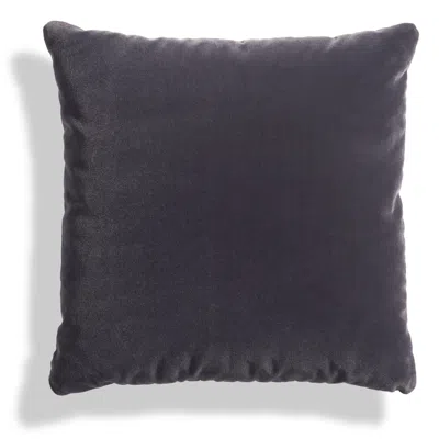 Blu Dot Signal Velvet 20" Square Pillow In Skidway Ink