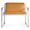 Blu Dot Skald Lounge Chair In Canyon Leather