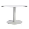 Blu Dot Skiff Large Outdoor Cafe Table In White