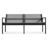 Blu Dot Skiff Outdoor 2 Seat Sofa In Carbon