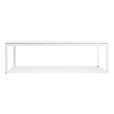 Blu Dot Skiff Outdoor Coffee Table In White