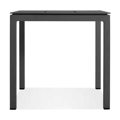Blu Dot Skiff Outdoor Low Side Table - Carbon In Black