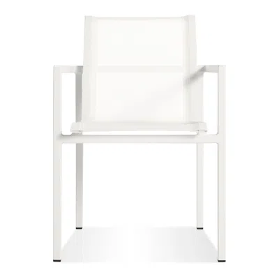 Blu Dot Skiff Outdoor Stacking Chair - White