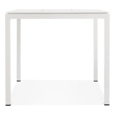 Blu Dot Skiff Outdoor Tall Side Table - White