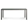 Blu Dot Skiff Rectangle Outdoor Table Carbon In Carbon