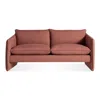 Blu Dot Softmore 74" Sofa - Maharam Mode In Caramelized