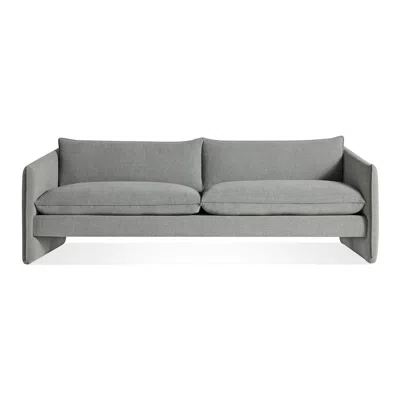 Blu Dot Softmore 96" Sofa - Kvadrat Guest Grey Blue