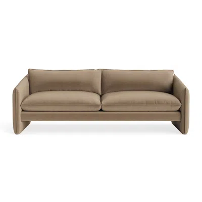 Blu Dot Softmore 96" Sofa - Otter Velvet