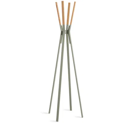 Blu Dot Splash Coat Rack In Grey Green