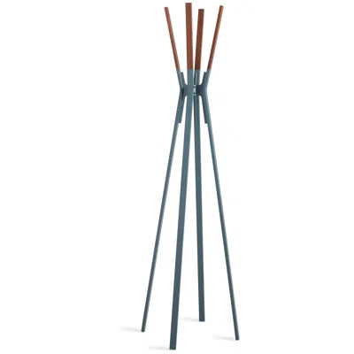 Blu Dot Splash Coat Rack In Marine Blue