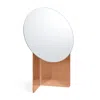 Blu Dot Spot On Table Mirror In Copper