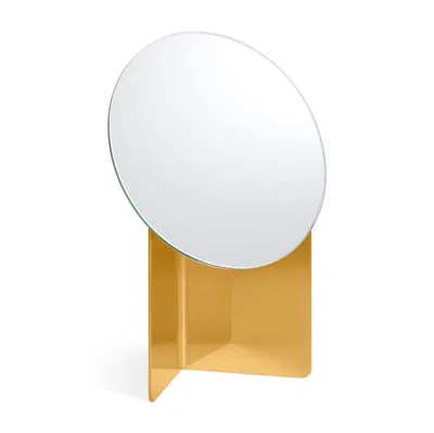 BLU DOT SPOT ON TABLE MIRROR - COPPER