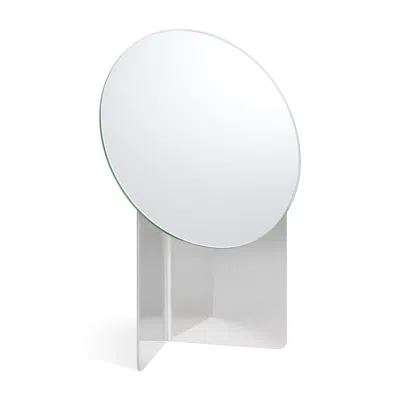 Blu Dot Spot On Table Mirror - Stainless In Silver