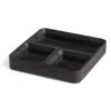 Blu Dot Square One Organizer Tray In Black Stained Acacia