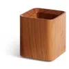 Blu Dot Square One Pencil Cup In Acacia