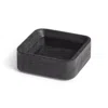 Blu Dot Square One Small Stacking Tray Black Stained Acacia In Black Stained Acacia