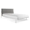 Blu Dot Station Bed - Edwards Light Grey / White / Full