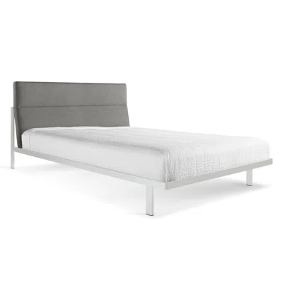 Blu Dot Station Bed - Edwards Light Grey / White / Full