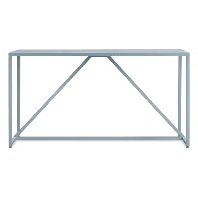 Blu Dot Strut 56" Dining Table - Grey Blue In Multi