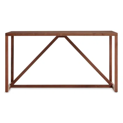 Blu Dot Strut 56" Wood Dining Table - Walnut In Brown