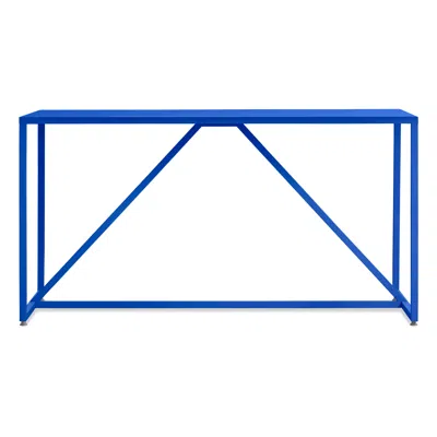 Blu Dot Strut 75" Dining Table In Blue