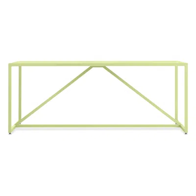 Blu Dot Strut 75" Dining Table - Celery In Green