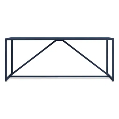 Blu Dot Strut 75" Dining Table - Navy In Blue