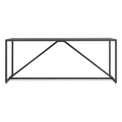 Blu Dot Strut 75" Dining Table - Slate In Gray