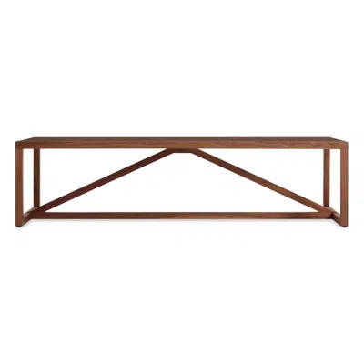 Blu Dot Strut Coffee Table In Brown