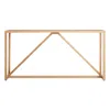 Blu Dot Strut Console Table In White Oak