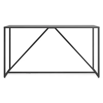 Blu Dot Strut Large Bar Height Table In Slate