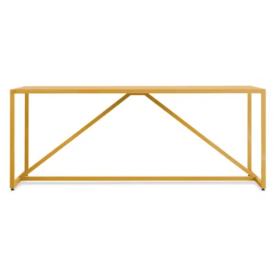 Blu Dot Strut Large Table In Mustard